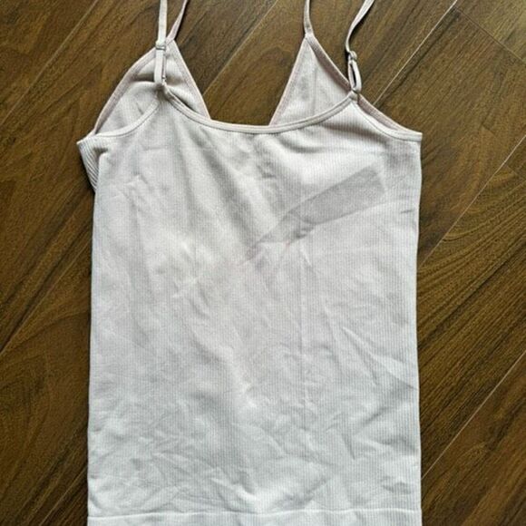 Free People Intimately XS cross v neck ribbed tank top - Picture 5 of 6